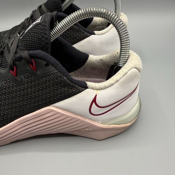 Nike Metcon 5 Womens Black Athletic Running CrossFit Shoes Sneakers Size 8 - Picture 7 of 14
